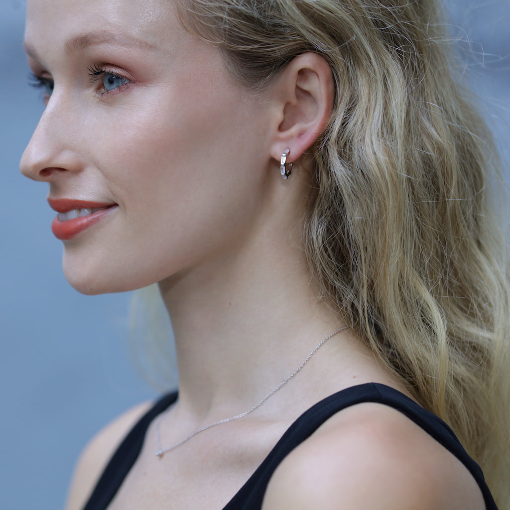 Ava Earrings Silver - MilaMela.com