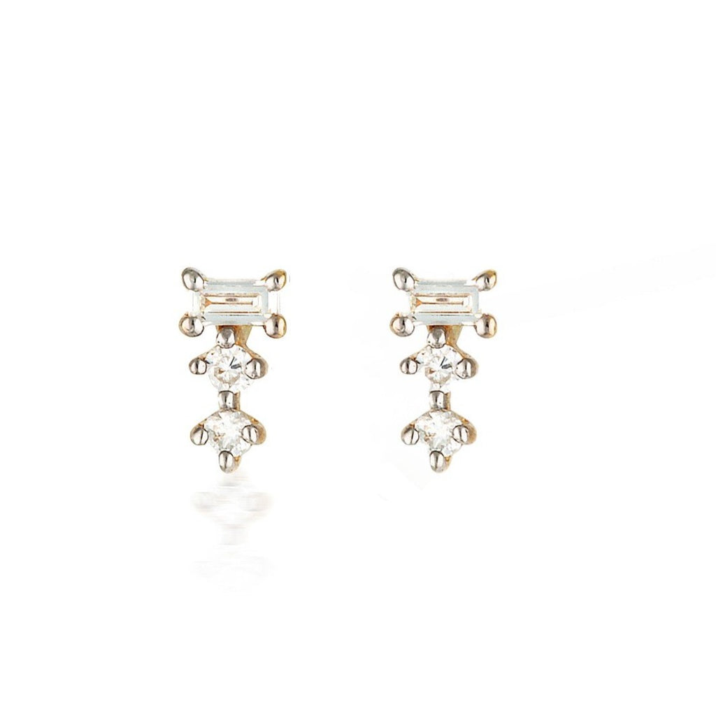 Celeste Diamond Earrings - MilaMela.com